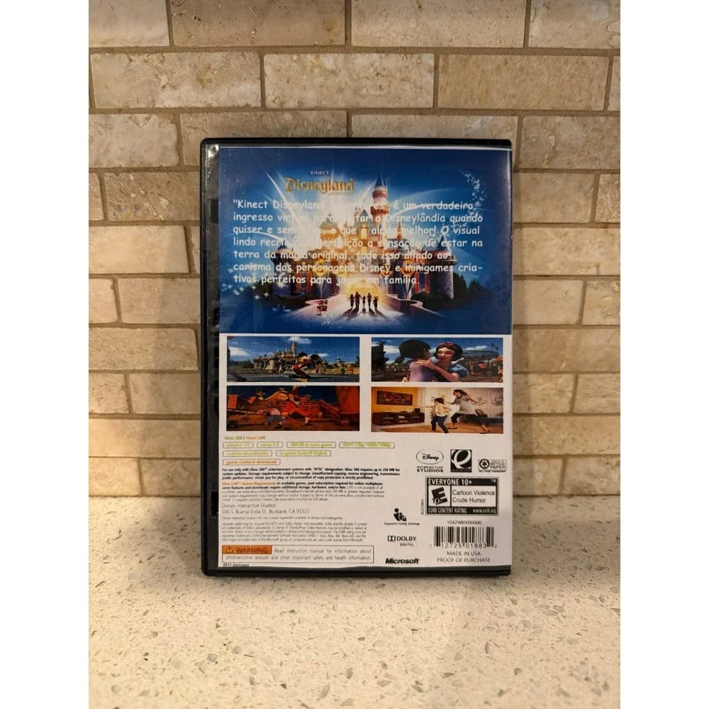 Disneyland Adventures Xbox 360 Game No‎ Original Case